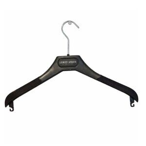 Elegant Giorgio Armani black suit hanger